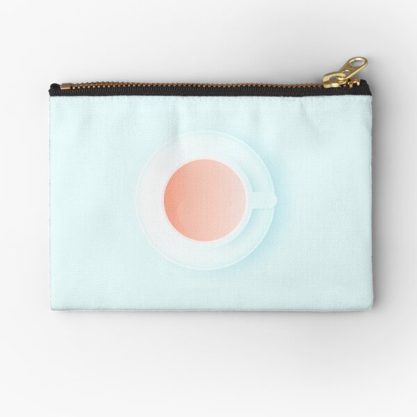Item preview, Cup of tea or coffee with milk. View above. designed and sold by archiba.