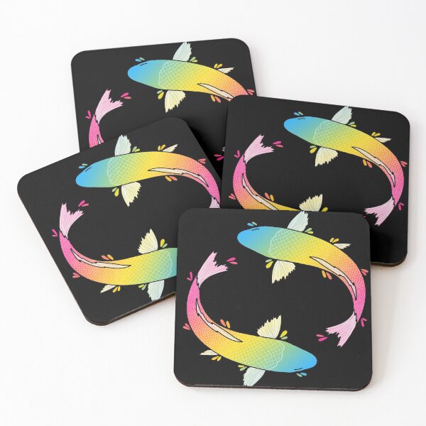 Item preview, Pansexual Flag Fish designed and sold by red1215.