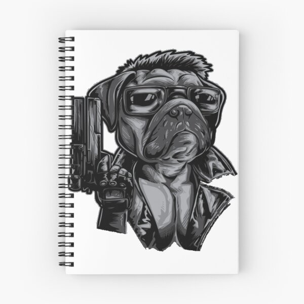 Item preview, Pug Terminator designed and sold by fancyandslick.