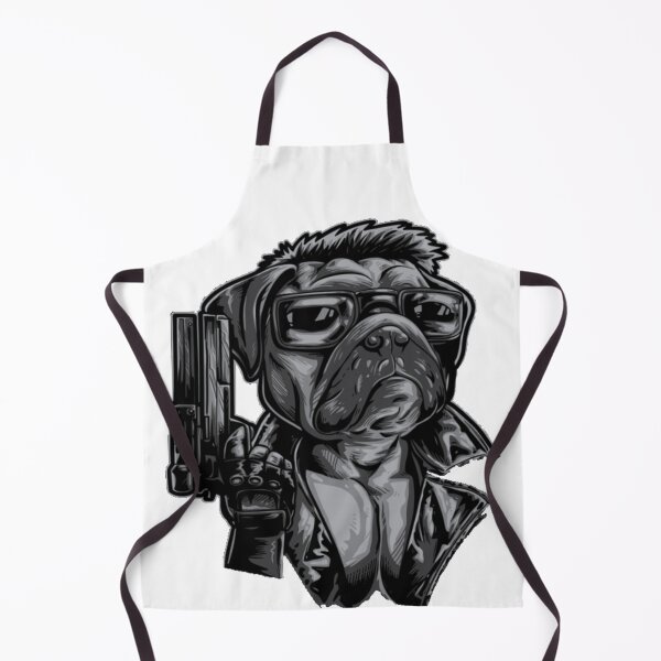 Item preview, Pug Terminator designed and sold by fancyandslick.