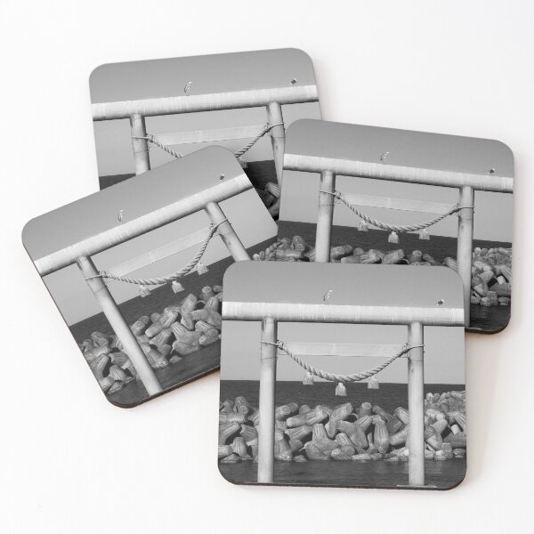 Item preview, Meifuna Torii, Wajima, Ishikawa Japan - Black and White designed and sold by Ajexi.