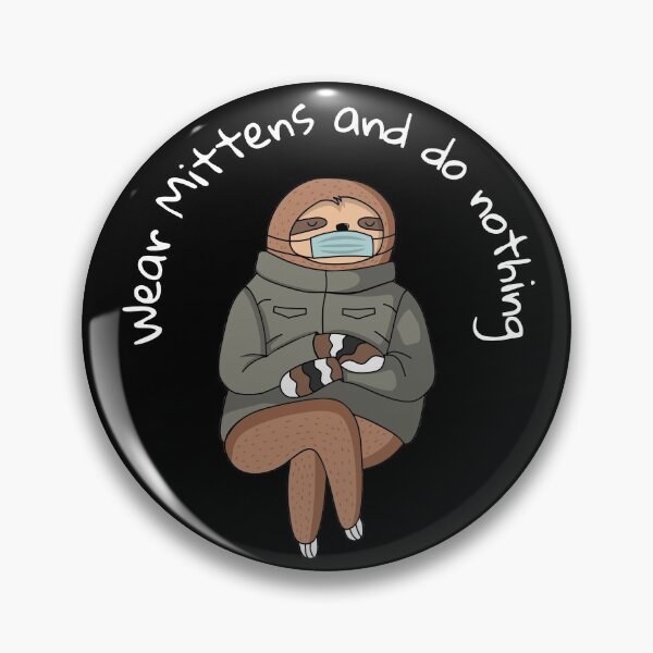Item preview, Sloth Bernie Sanders Mittens designed and sold by lfdbc.