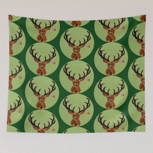 Item preview, The power animal - the deer designed and sold by Waikikiart.