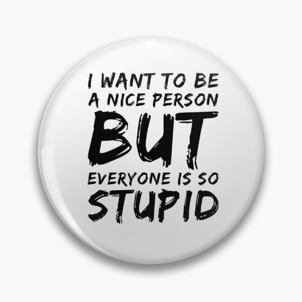 Item preview, I want to be a nice person designed and sold by Tender Flower Clothing.