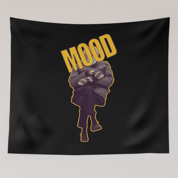 Item preview, Bernie Inauguration Mittens Meme MOOD designed and sold by Mokhe.