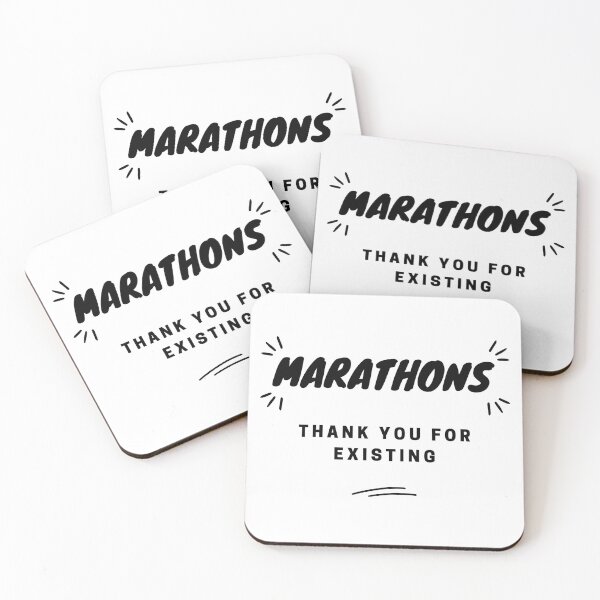 Item preview, Marathons: Thank you for existing. designed and sold by TheGreenGoat.