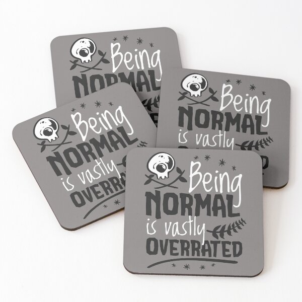 Item preview, Being Normal Is Vastly Overrated designed and sold by H3rron-Arts.