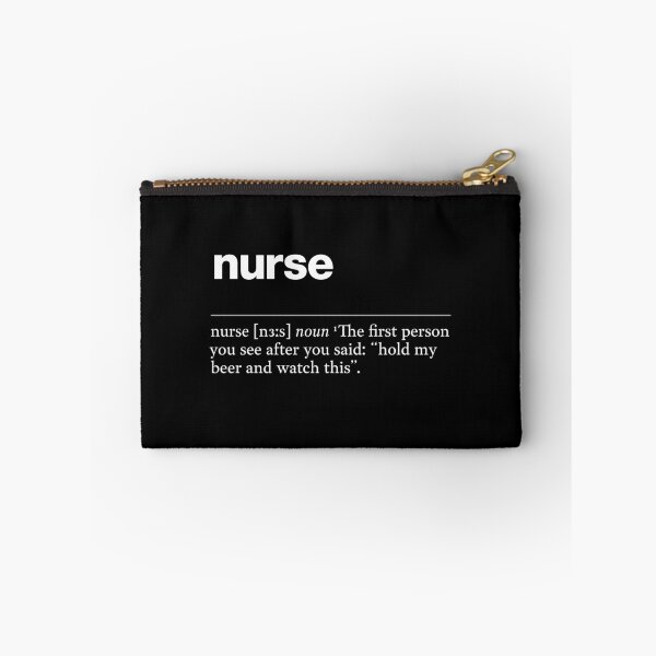Item preview, "Nurse" funny job description, definition nurse designed and sold by TrueType.