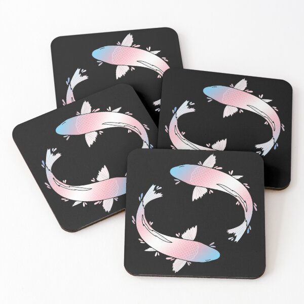 Item preview, Transgender Flag Fish designed and sold by red1215.