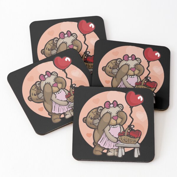 Item preview, Cute Brown bear lovers couple goals. designed and sold by Photography-Art.