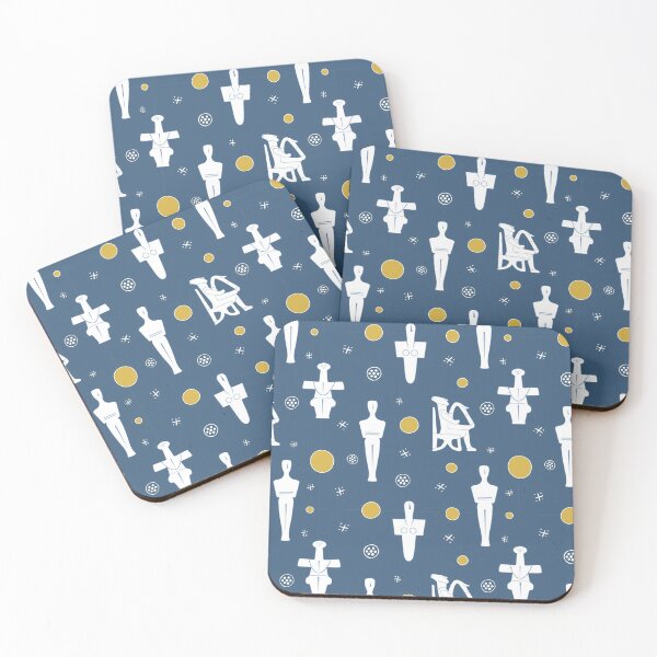 Item preview, Cycladic figurines pattern designed and sold by LilianGrfld.
