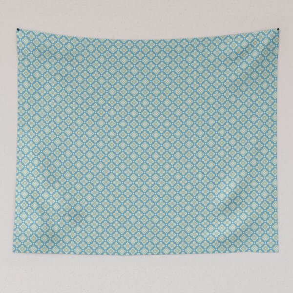 Item preview, Quatrefoil - turquoise designed and sold by Mommeldesign.