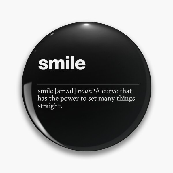 Item preview, "Smile" funny description, definition of laughter designed and sold by TrueType.