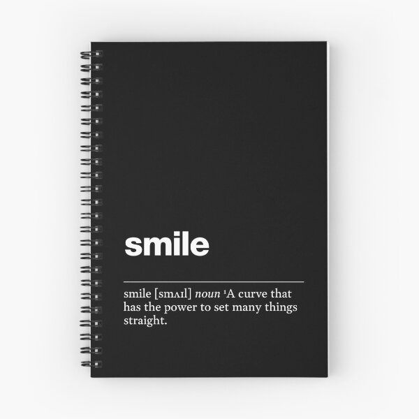 Item preview, "Smile" funny description, definition of laughter designed and sold by TrueType.