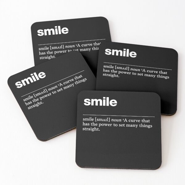 Item preview, "Smile" funny description, definition of laughter designed and sold by TrueType.