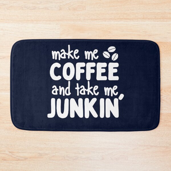 Item preview, Make me Coffee and Take me Junkin' Shirt,Cool coffee girl Tee,Coffee and Junkin Tshirt,Trendy Coffee, Coffee Lovers shirt. designed and sold by Babe3955.