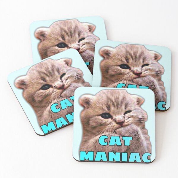 Item preview, cat maniac designed and sold by marjard.