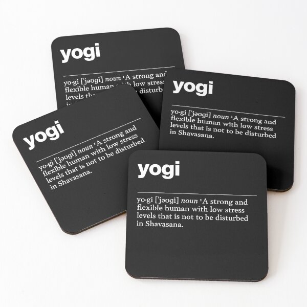 Item preview, "Yogi" funny description, definition yogi designed and sold by TrueType.