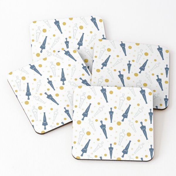 Item preview, Cycladic figurine pattern designed and sold by LilianGrfld.