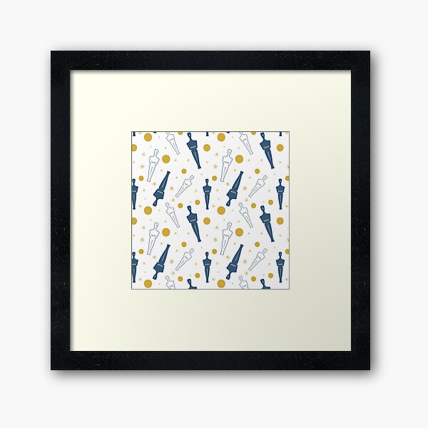 Item preview, Cycladic figurine pattern designed and sold by LilianGrfld.
