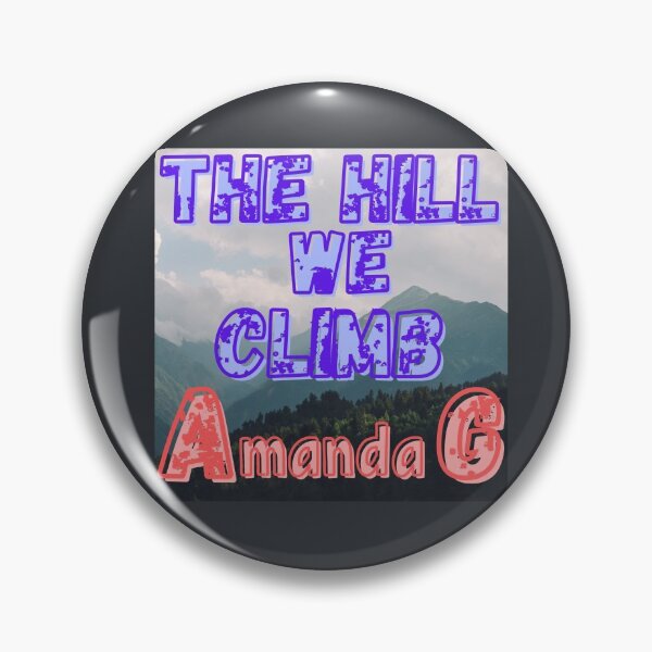 Item preview, Amanda Gorman “The Hill We Climb" designed and sold by Lar888.