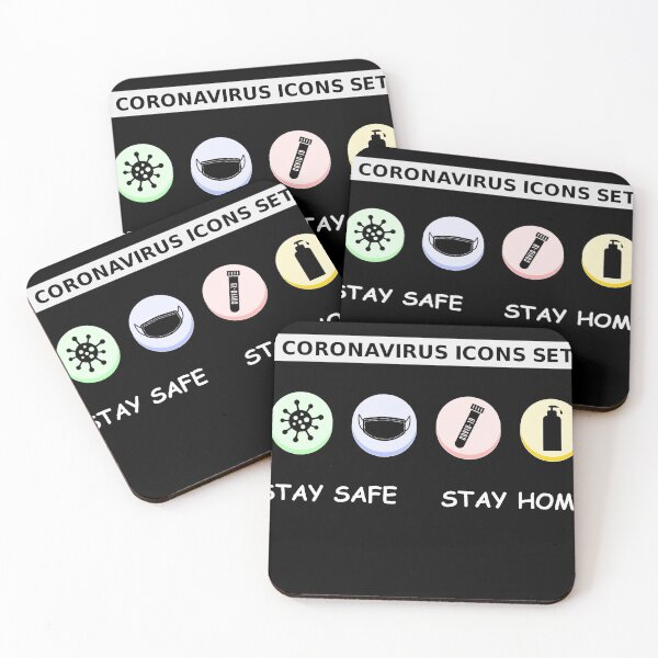 Item preview, Corona Virus Stay Safe Stay Home designed and sold by MarianRossberg.