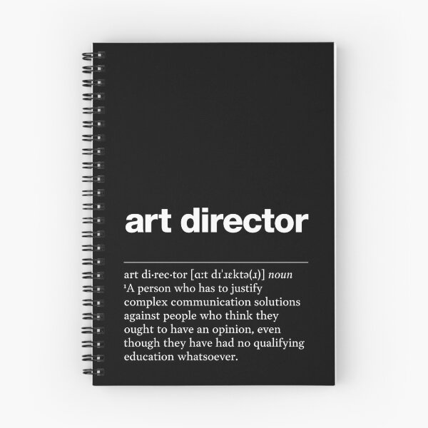 Item preview, "Art director" funny job description, definition designed and sold by TrueType.