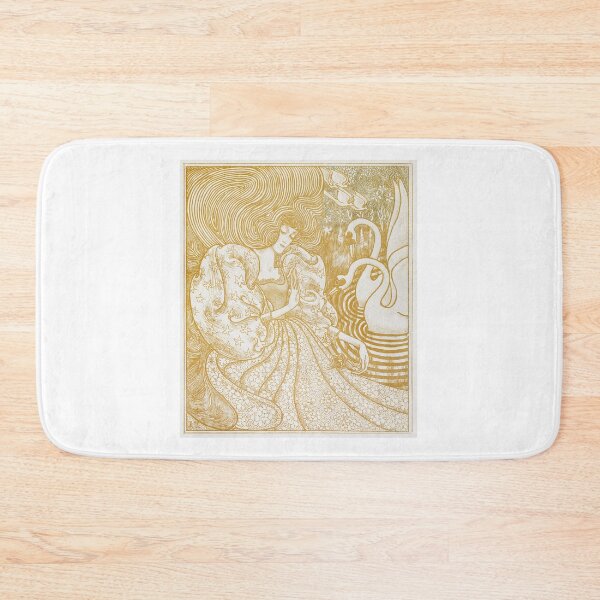 Item preview, Woman with Two Swans designed and sold by redoARTstore.