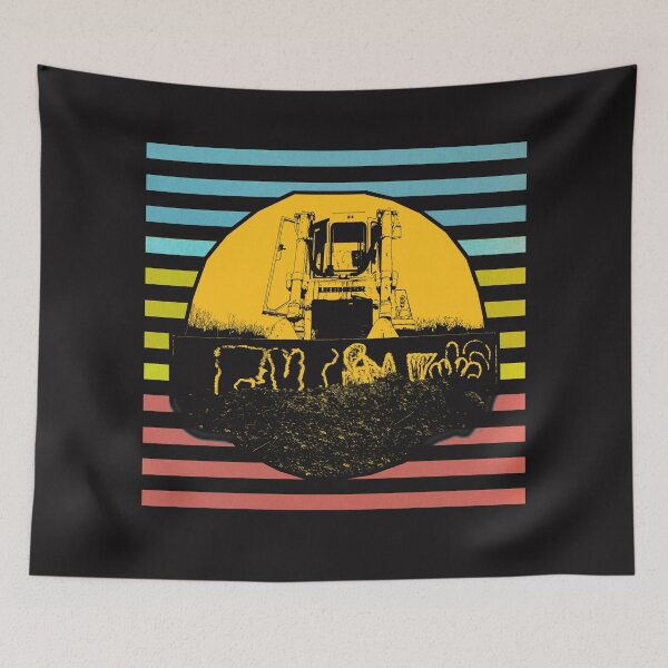 Item preview, Bulldozer retro design - king of the road - Liebherr designed and sold by marosi.