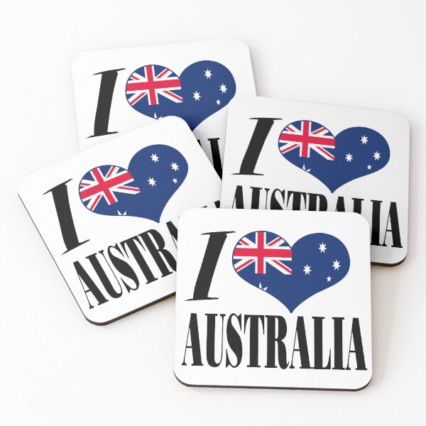 Item preview, I LOVE AUSTRALIA designed and sold by Printshophub.