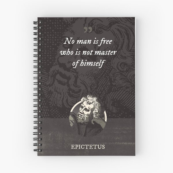 Item preview, Epictetus - No man is free who is not master of himself designed and sold by Syahrasi.