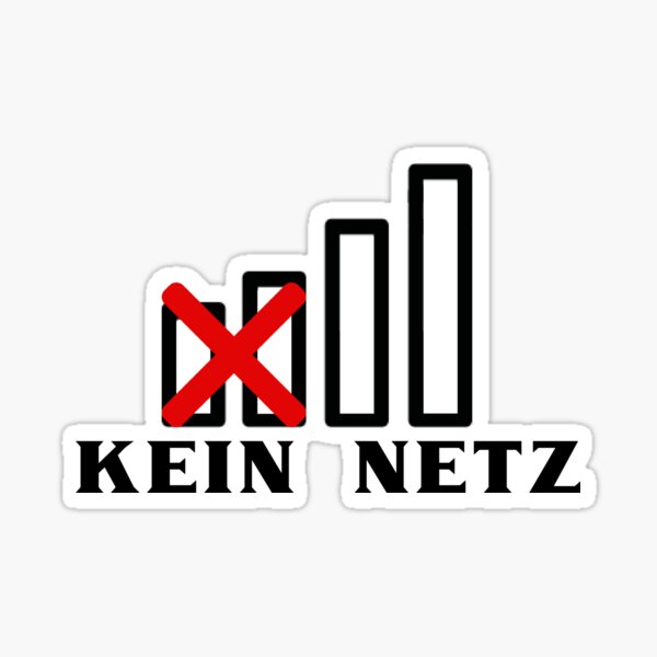 Artikel-Vorschau von Kein Netz - Kein Empfang, designt und verkauft von AdelloDeAmo.
