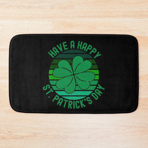 Item preview, Happy St Patricks Day 4 Leaf Clover Shamrock Retro Ireland designed and sold by pipsmerch.