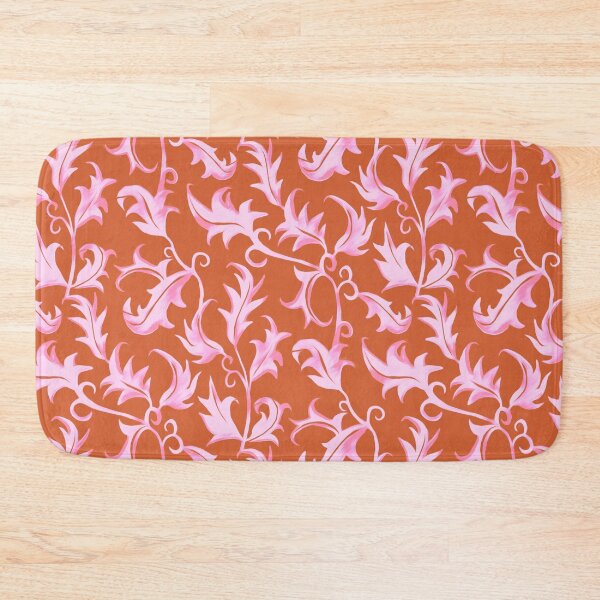 Item preview, Hand Painted Art Nouveau Vines - Velvet Pink designed and sold by TigaTiga.