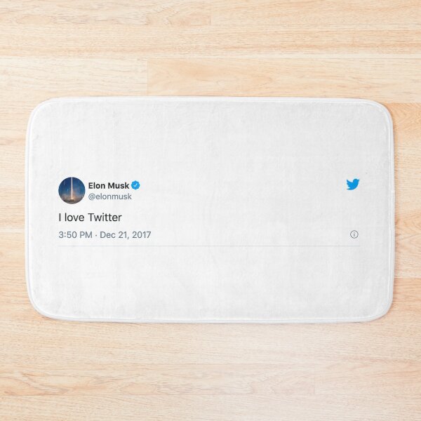 Item preview, Elon Musk Tweet - Honesty is the best policy - "I love Twitter"  designed and sold by thedesignofoz.