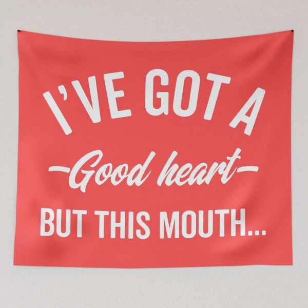 Item preview, A Good Heart Offensive Saying  designed and sold by quarantine81.