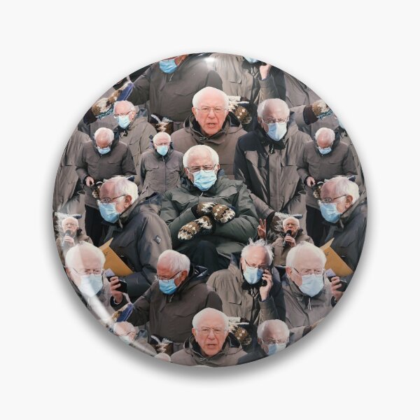 Item preview,  Bernie Sanders Inaugural King of Memes designed and sold by GroovyRaffRaff.