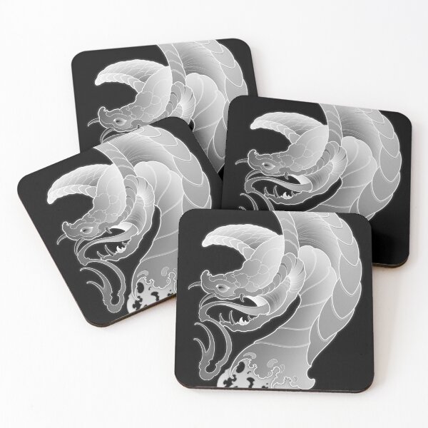Item preview, Grayscale Cobra designed and sold by KealytronArt.