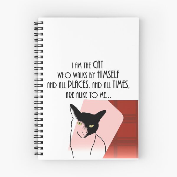 Item preview, I am the cat who walks by himself designed and sold by SpikyNeil.