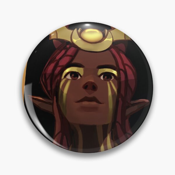 Item preview, The Golden Knight of Lux Aurea Janai designed and sold by Sketchy Sally.