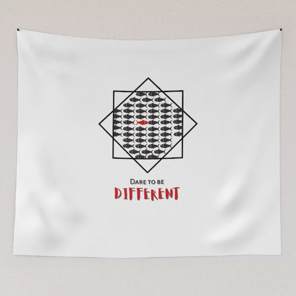 Item preview, Dare to be different fish designed and sold by bdoraz.