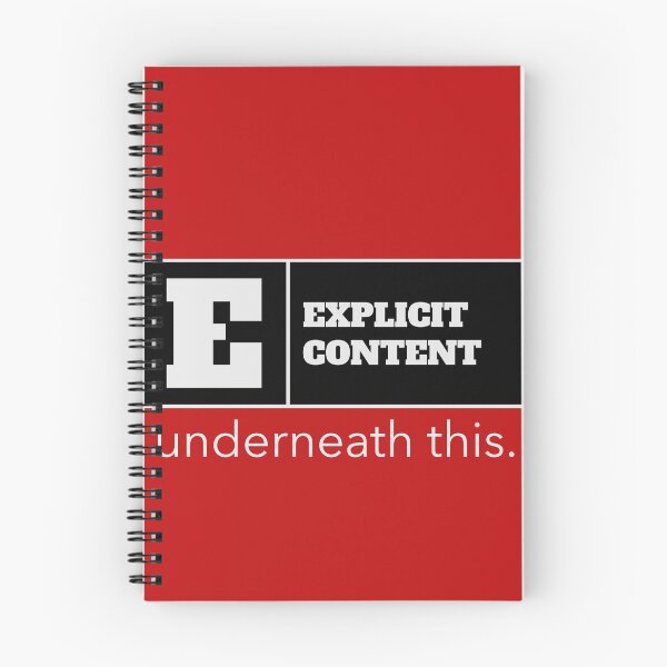 Item preview, Explicit Content Underneath This! designed and sold by BoutThe90s.
