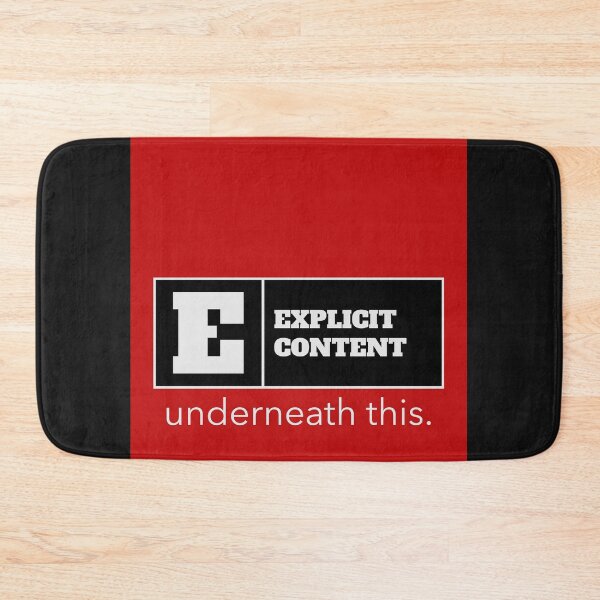 Item preview, Explicit Content Underneath This! designed and sold by BoutThe90s.