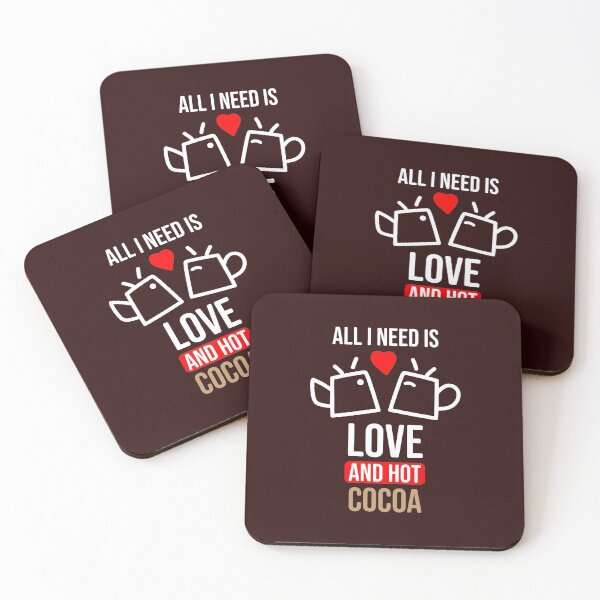 Item preview, All I need is love and hot cocoa! designed and sold by Chitrogiri.