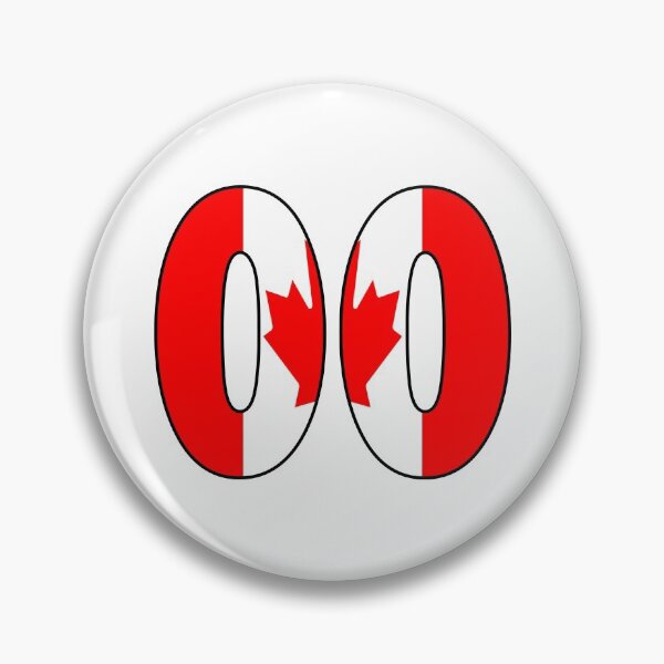Item preview, Number 00 with Canadia flag on the background designed and sold by AllShirts21.