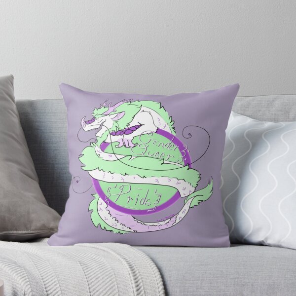 Item preview, Genderqueer Pride - Asian Dragon designed and sold by Kairyu-Dee.