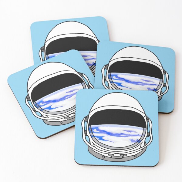 Item preview, One Earth Reflection Astronaut Helmet designed and sold by RabeDesigns.