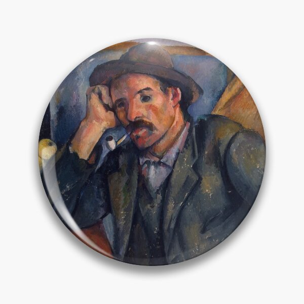 Item preview, Man With Pipe - Paul Cezanne - c1890 designed and sold by CrankyOldDude.