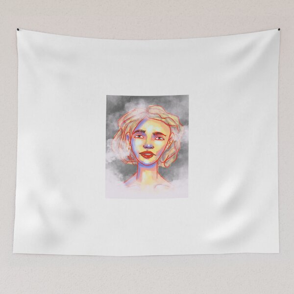 Item preview, Girl Lost In Cloudy Thoughts designed and sold by Emilia Graf.