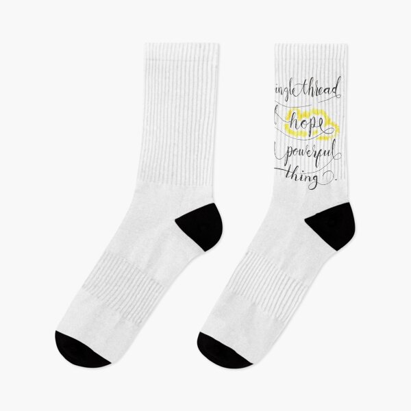 Item preview, A Single Thread of Hope is a Powerful Thing: doodle quote design designed and sold by Hannah's  Doodles.